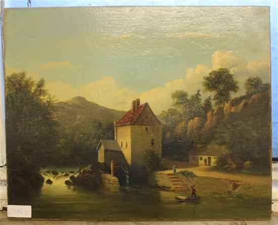 Oil of watermill